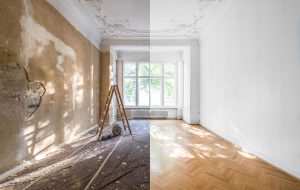 interior decoration before and after