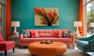 Room with feature wall